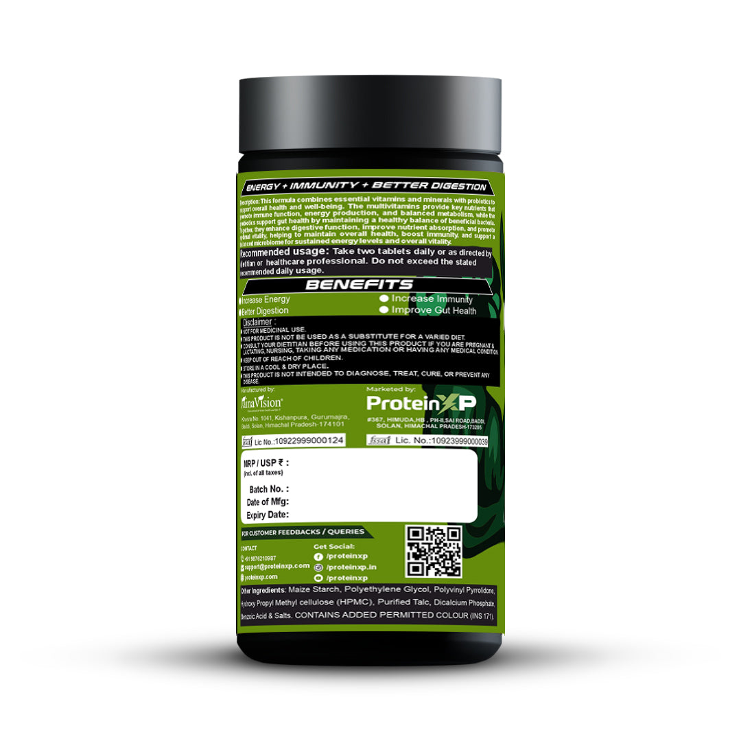 Multivitamin with Probiotics-For Men and Women
